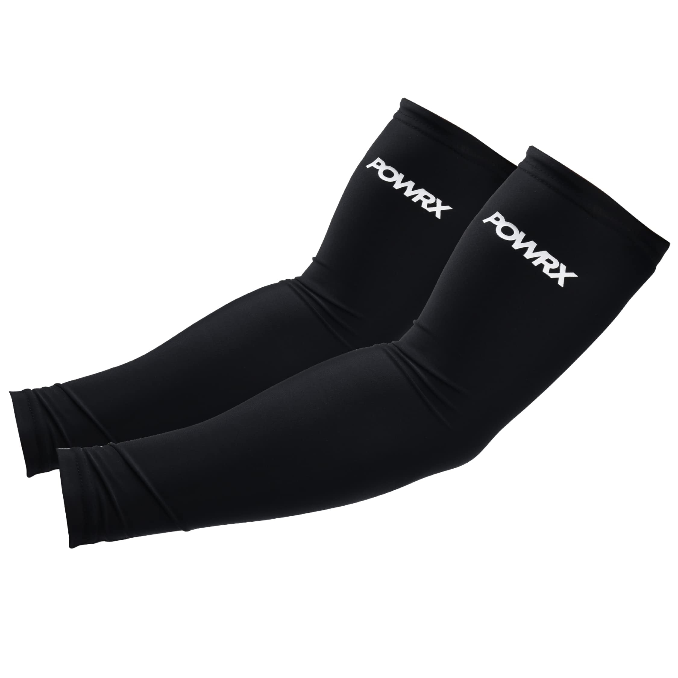 Powrx Compression Arm Sleeve, Large, Cooling Sports Sleeves for