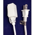 thumbnail image 1 of POWTECH UL Heavy duty Household Extension Cord, 16 Gauge Power Cord with 3 Recepacle Cube Tap 125V, 13 Amps, 1625 W - 20 FT White, 1 of 1