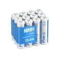 thumbnail image 1 of POWXS  12PCS AA Rechargeable Batteries 2300mah NI-MH 1.2V  For Flashlight Toy Lot, 1 of 8