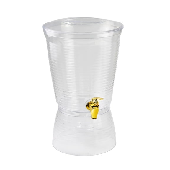 POYOGA 1.5 Gallon Drink Dispenser for Parties Plastic Beverage Container with Stand