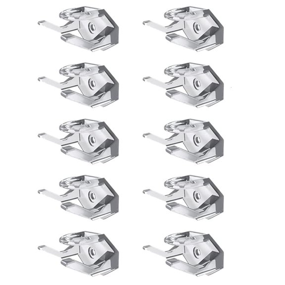POYOGA 10Pcs/set Hat Holder Stand Baseball Cap Hooks Space-saving Hat Display Racks