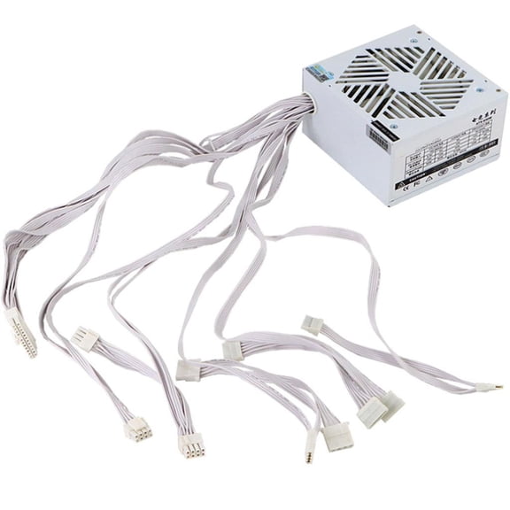 POYOGA 12V 120mm PC Chassis Power Supply Cooling Fan for Desktop Computers Power