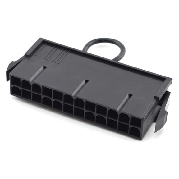 POYOGA 24Pin Female ATX Power Supply ON/Off Switch 24-Pin Desktop Power Starter