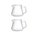 thumbnail image 1 of POYOGA 2PCS Clear Glass French Press Styles Coffee Tea Brewing Pot For Daily Home Use, 1 of 10