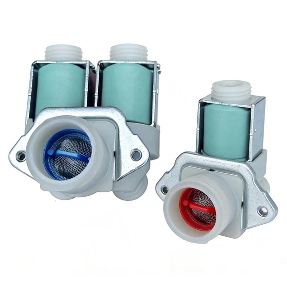 POYOGA 2Pieces Washer Water Inlet Valves Set for Various Models Easy Installation