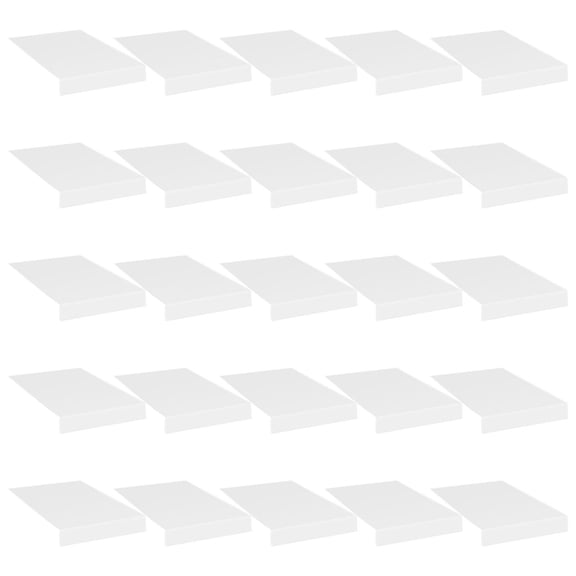 POYOGA 30Pcs Plastic Shelf Label Frames Repositionable Adhesive Organizers