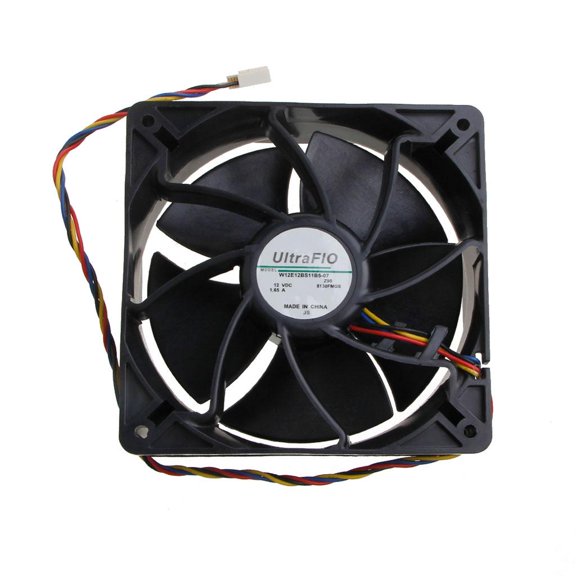 POYOGA 6000RPM W12E12BS11B5-07 Fan 120mm 12cm PWM High Speed CFM Computer Cooling