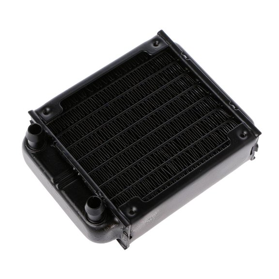 POYOGA Aluminum Computer Radiator 80mm Water Cooling Cooler For CPU GPU VGA Heatsink