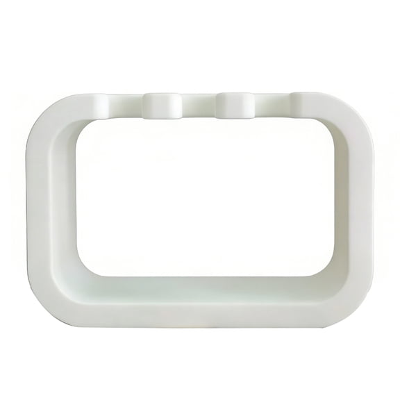 Bathroom Toothbrush Holder Wall Mounted Electric Toothbrush Head Rack With 3 Slot Easy Placement and Fast Drying Design