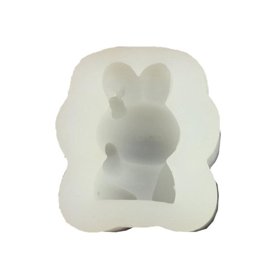POYOGA Cartoon Rabbit Shaped Fondant Cake Decorating Silicone Mold Chocolate Mold
