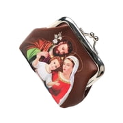 POYOGA Catholic Rosary Pouch Rosary Beads Holders Bag Religious Jewelry Storage Box