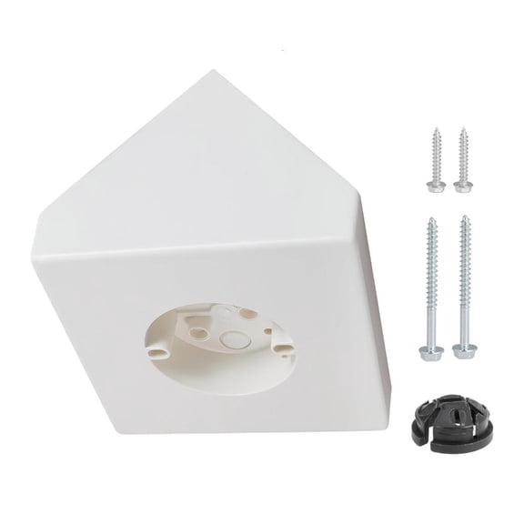 POYOGA Ceiling Fan Fixture Heavy Duty Plastic Mounting Bracket Easy Installation
