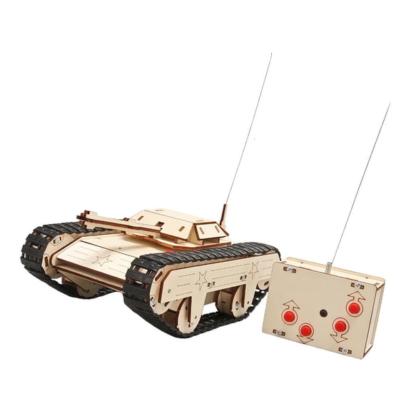 POYOGA Child Engineering Toy Remote Control Tanks Model Kits With Easy Assembly Design
