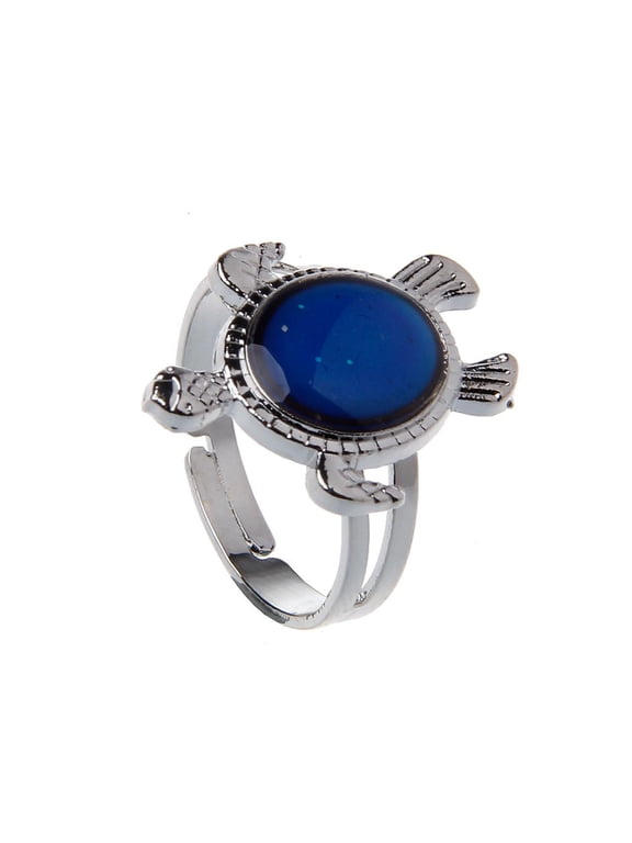 POYOGA Classy Colorful for Turtle Color Change Ring Emotion Feeling Temperature Rings