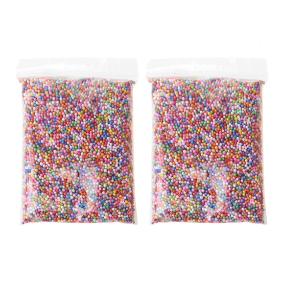 POYOGA Colorful Styrofoam Mini Foam Ball Small Beads For Slime DIY Art Craft Decoration