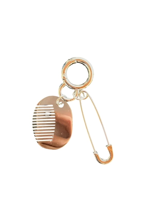 POYOGA Comb Keychain Bag for Backpack Decors Key Handbag Accessories