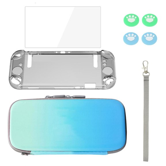 POYOGA Comprehensive Guard System For NSW2 Gaming System Travel Bag Shell Screen Film