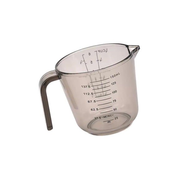 POYOGA Cook Grade Measuring Vessel Heat Resistant Plastic Nonslip Handle Baking Accessory