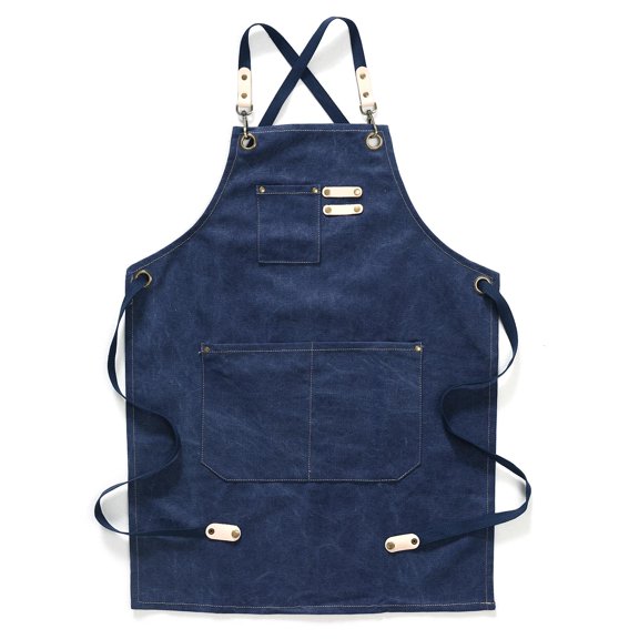 POYOGA Durable Aprons Reinforcement Server Aprons Adjustable Straps Cloth Material
