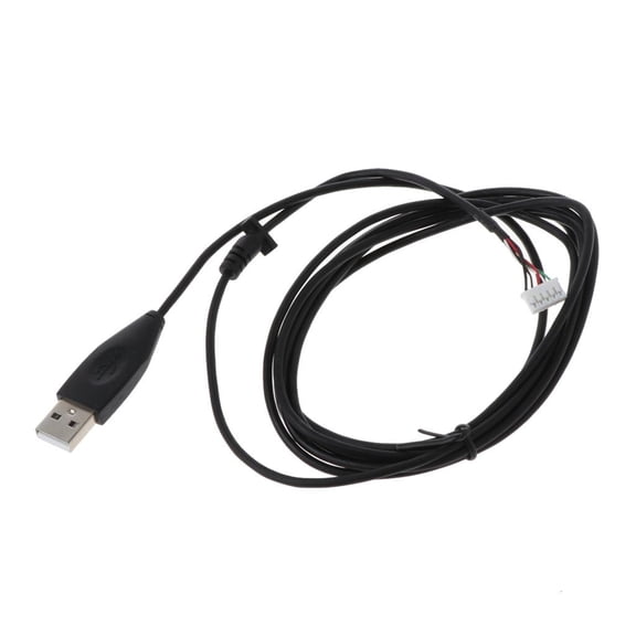 POYOGA Durable USB Mouse Cable Mouse Lines for G300 G300S Mice 2.2M/86.6in