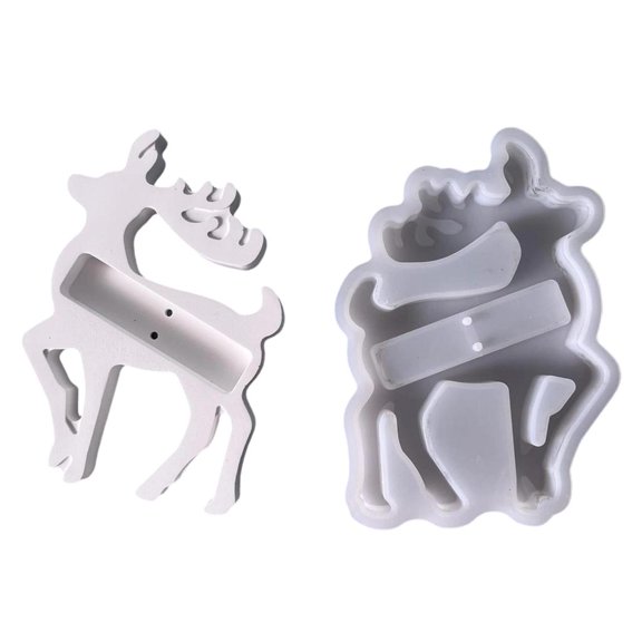 POYOGA Festive Mooses Silicone Mould for Chocolate Candy Making Baking Tool