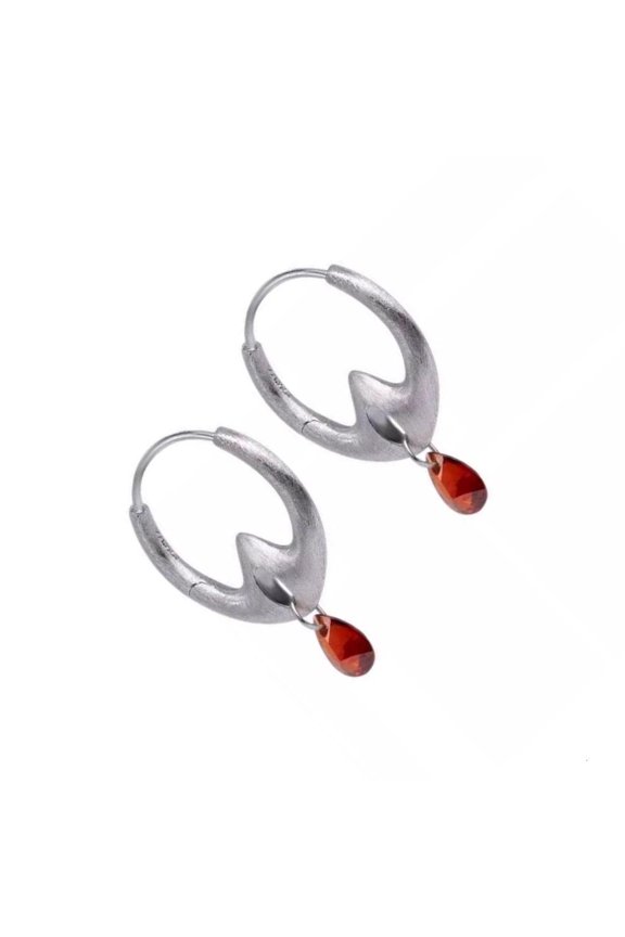 POYOGA Floating Circle Earrings Copper Jewelry Lightweight Comfort Ear Accessories