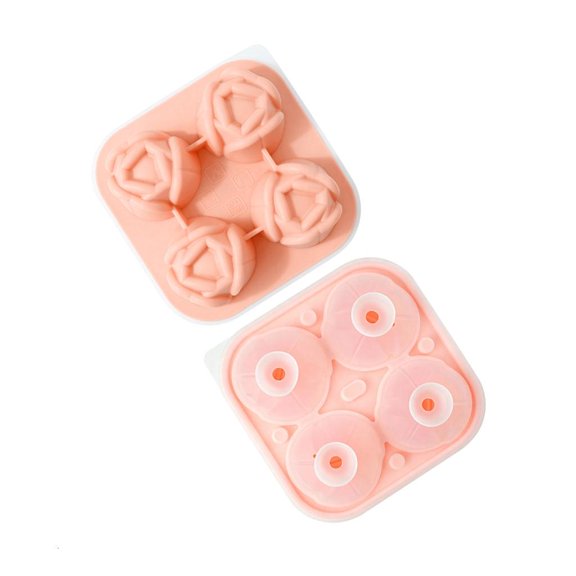 POYOGA Food Safe Reusable Tulips Mold for Making Ice Cubes and Dessert Healthy Option