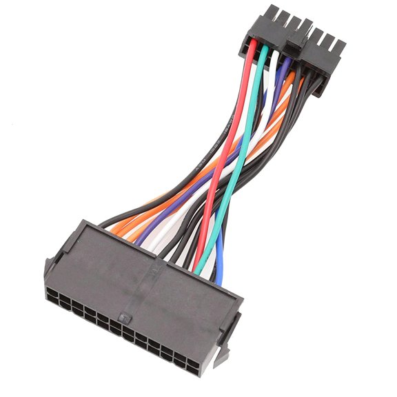 POYOGA For Notebook ATX 24pin To 14pin PSU Main Power Supply Cable Power Cord