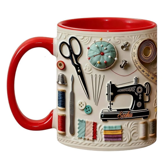 POYOGA Handmade Style Ceramic Coffee Cup Microwave Dishwasher Safe Drinking Mug