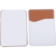 POYOGA Imitation Cell Phone Card Pocket Holder with Adhesive Sticker DIY ID Credit Card Wallet Mobile Phone for Case Po