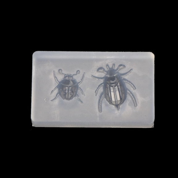 POYOGA Ladybug Beetle Earrings Pendant Mold Keychain Mold for Luggage Bag