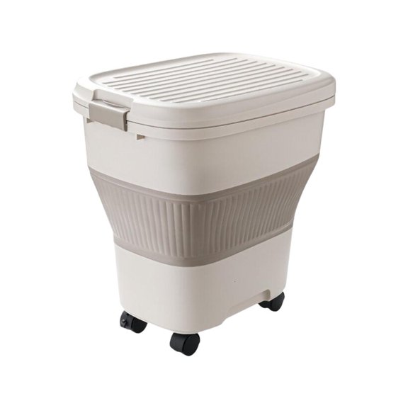 POYOGA Large Capacity Food Container Rice Storage Box with Sealed Lid Kitchen Tool