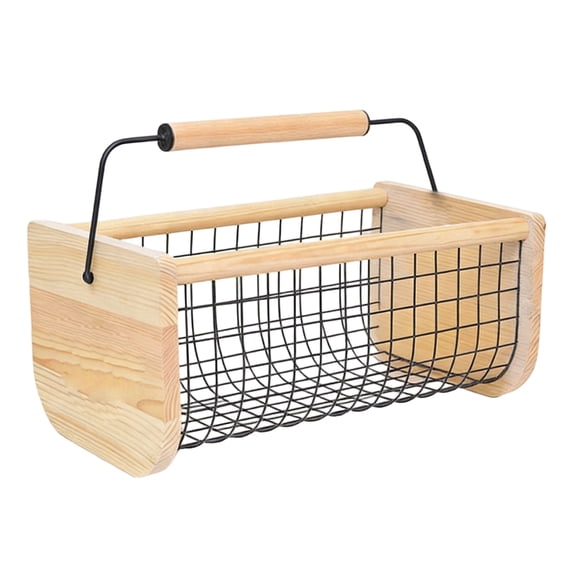POYOGA Large Capacity Fruit Vegetable Basket For Kitchen Gardening Produce Storage