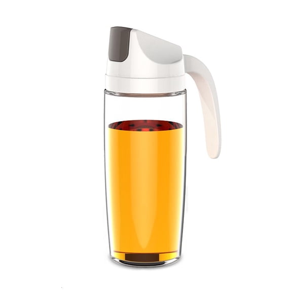 POYOGA Large Olive Oil Dispenser Bottle Auto Flip Condiment Container