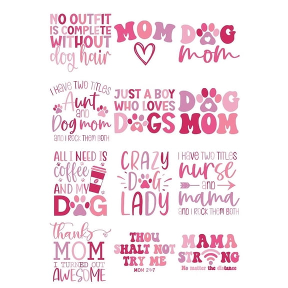 POYOGA Lettering Sticker 6 Sheets Alphabets Sticker For Personalizing Drinkware Gifts