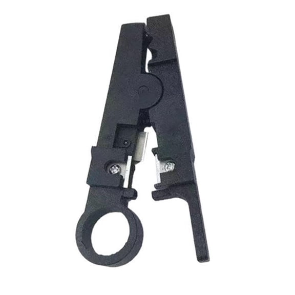 POYOGA Mini Multifunction Coaxial Round Flat Knife Model Cable Stripper Wire Cutter