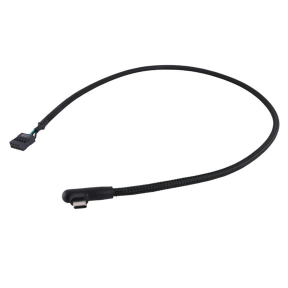 POYOGA Motherboard Cable Cord USB 9Pin to TypeC Connector Cable with Shielding