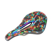 POYOGA Mountain Bicycles Saddles, 3D Print Bicycles Cushion for Bikes, Folding Bikes