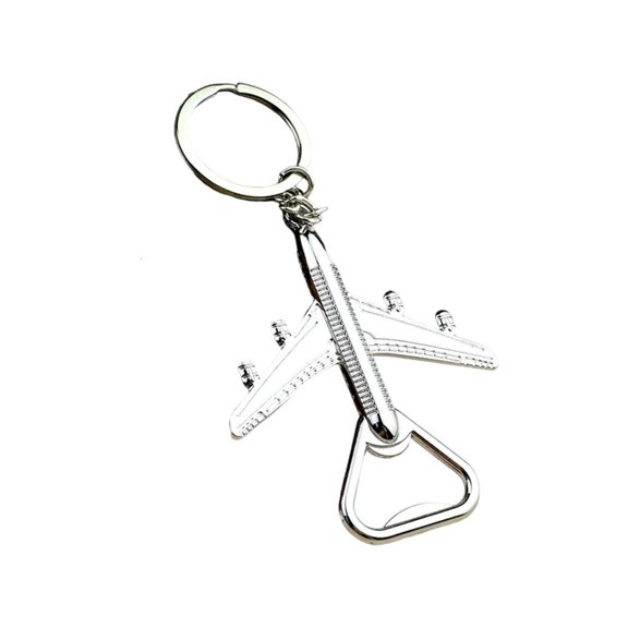 POYOGA Multifunctional Aviation Key Holder Portable Bottle Opener Sturdy Metal Gift