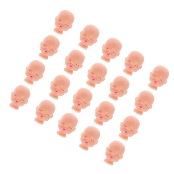 POYOGA Multiuse Doll Head For Creative Craft Project with Smoothly Finish 20PCS