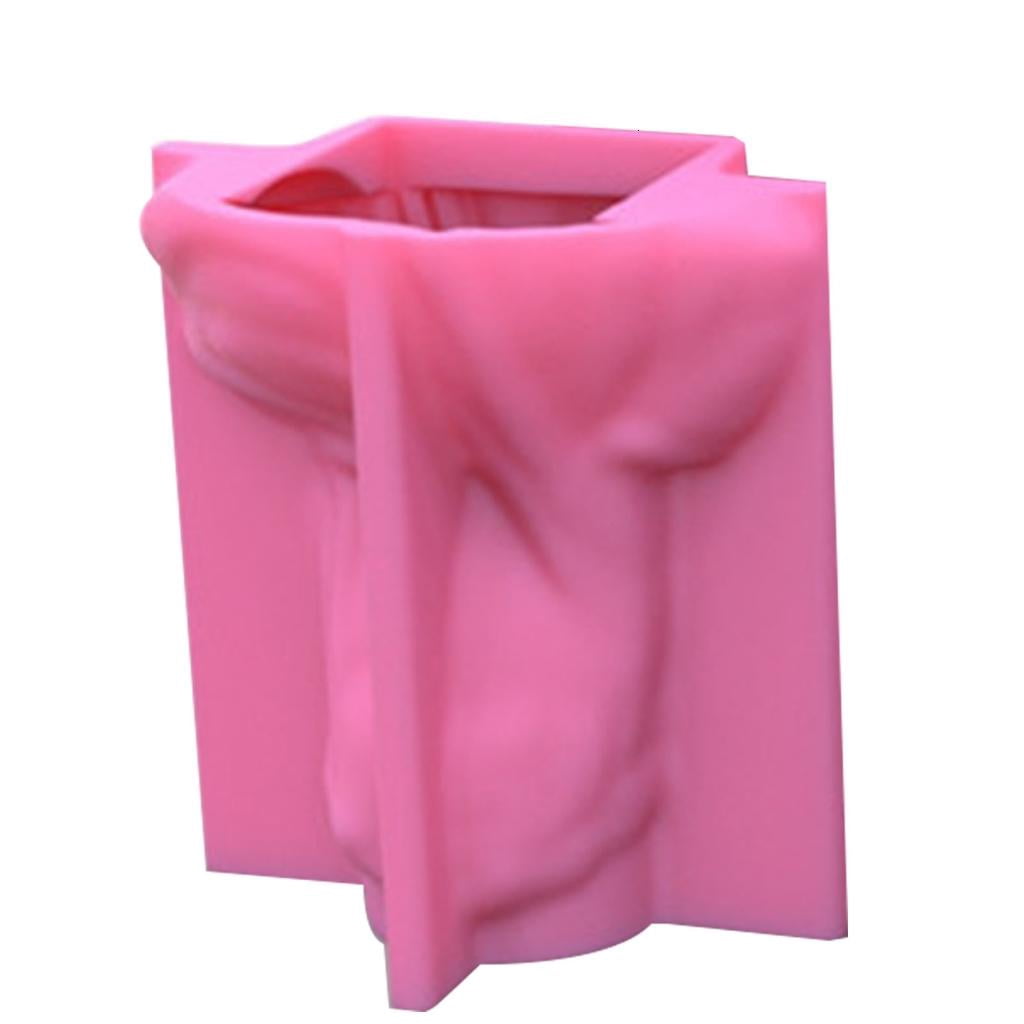 POYOGA Mysterious Veil Female Candle Silicone Mould Plasters Crafts Making Supplies