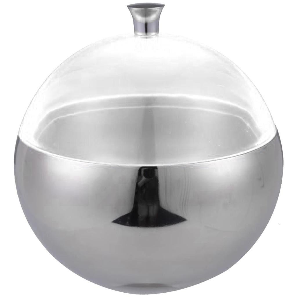 POYOGA Nonrust Steel Ice Chest Spherical Heat Resistant For Cocktails Pubs Picnics
