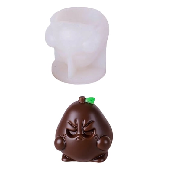 POYOGA Pear Silicone Mould For Handmade Dessert Baking Tool Easy Releases Bakeware