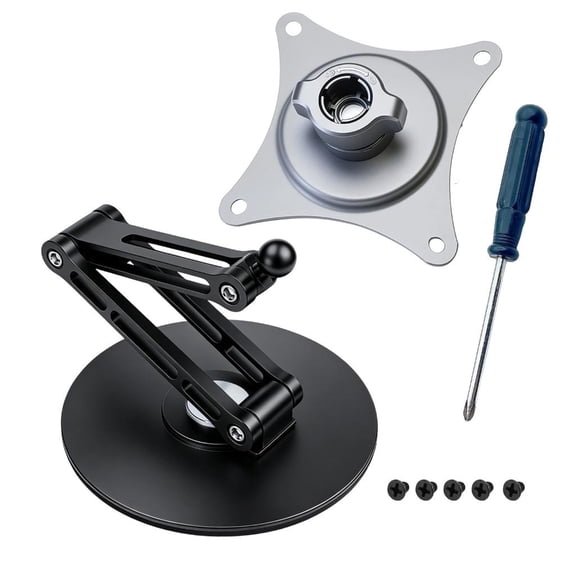 POYOGA Portable Monitor Holder with 75 x 75 mm VESA Plate for Office