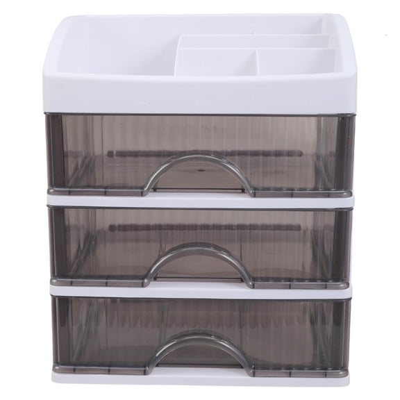 POYOGA Portable Sturdy PP Desktop Storage Drawer Cabinet for Clutters Workspaces