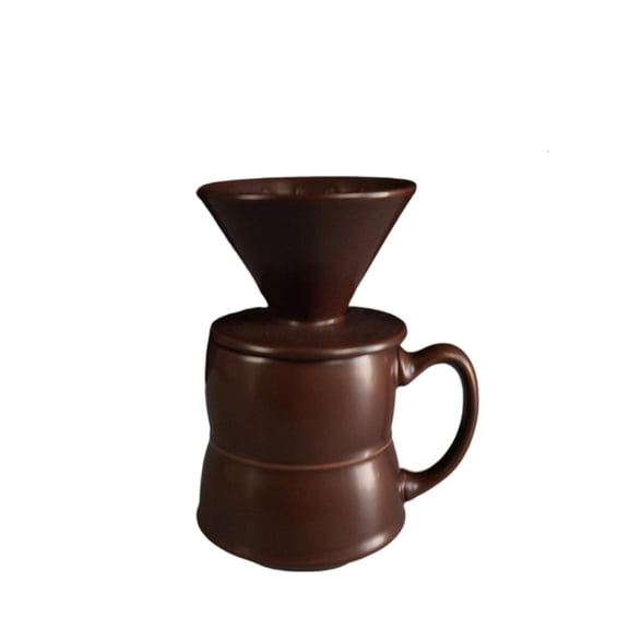 POYOGA Practical Ceramic V 60 Coffee Filter 460ml Easy To Clean And Maintain