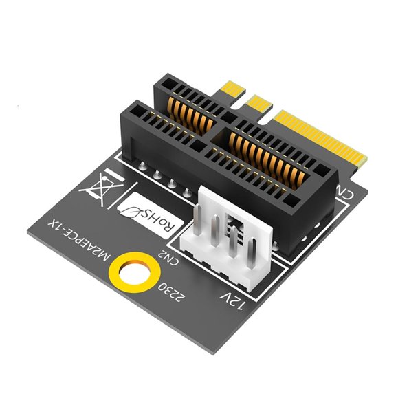 POYOGA Practical PCIE 1X to M.2 Key B Adapter for Improved Functionality