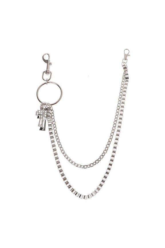POYOGA Punk Cross Long Wallet Wallet Chain Pants Chain Pocket Chain for Key Chain