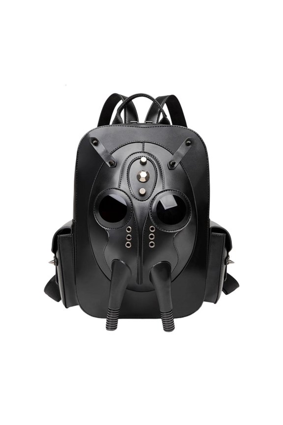 POYOGA Punk Style 3D Xenomorph Backpacks Unisex Alien Design Practical PU Handbag