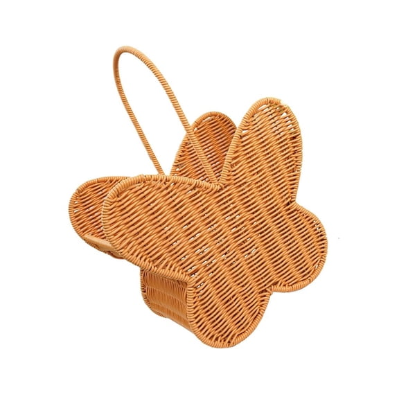POYOGA Recyclable Plastic Storage Container Butterfly Weave Basket For Home Office